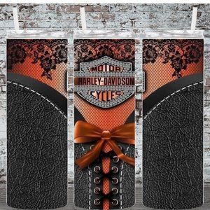 Harley Davidson Motorcycles 20oz Skinny Tumbler Double Insulated